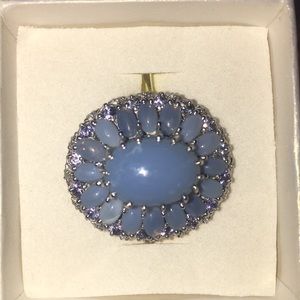 Light blue costume jewelry